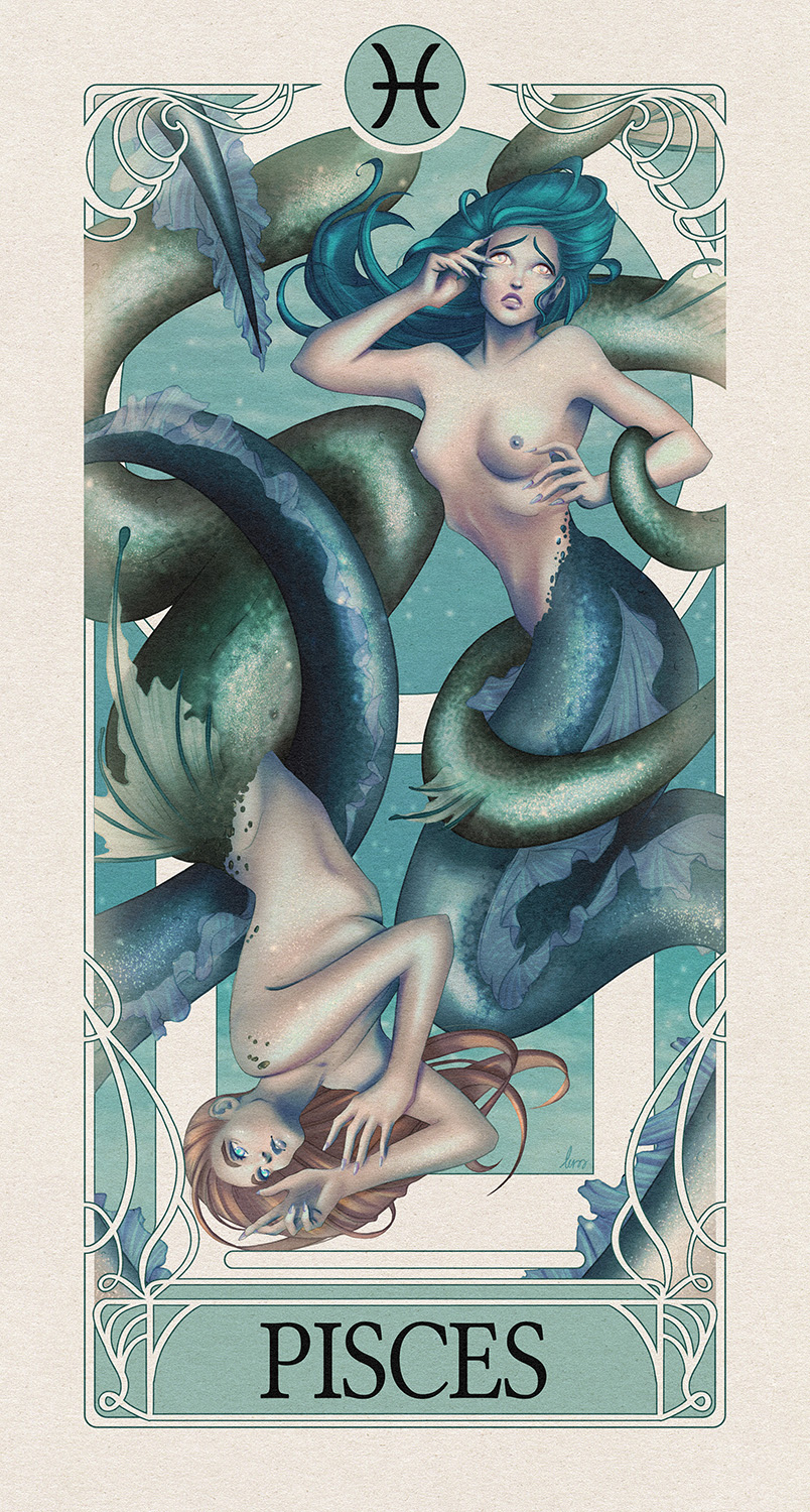 Zodiac Tarot – PISCES